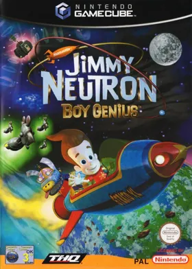 Nickelodeon Jimmy Neutron - Boy Genius box cover front